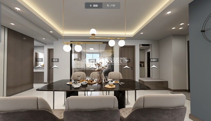 華潤置地萬象府-139平-現代-餐廳.jpg 華潤置地萬象府-139平-現代-餐廳.jpg