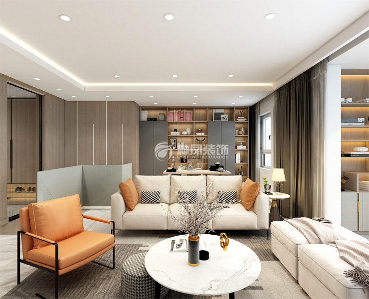 保利和光塵樾300平現代風格-客餐廳.jpg 保利和光塵樾300平現代風格-客餐廳.jpg