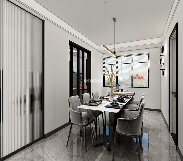 中梁首府-119平-現代風格-餐廳.jpg 中梁首府-119平-現代風格-餐廳.jpg