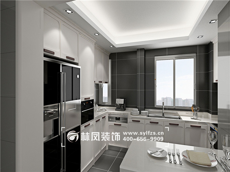 王充夷-碧桂園銀河城依云-110平-現(xiàn)代風格-廚房.jpg