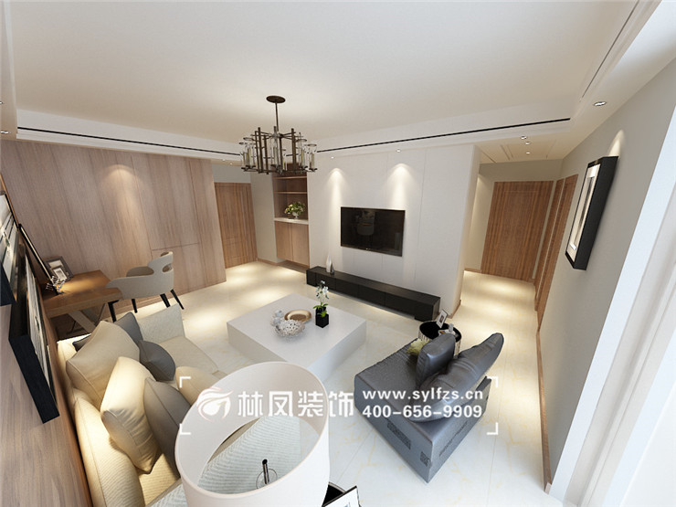 李永翠-浦江御景灣85㎡港式風(fēng)格-客廳 (3).jpg