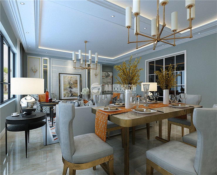 華潤(rùn)置地長(zhǎng)安里-150平- 北歐風(fēng)格-客廳 (4).jpg