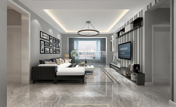 碧桂園天墅-143平-現(xiàn)代風(fēng)格-客廳1.jpg