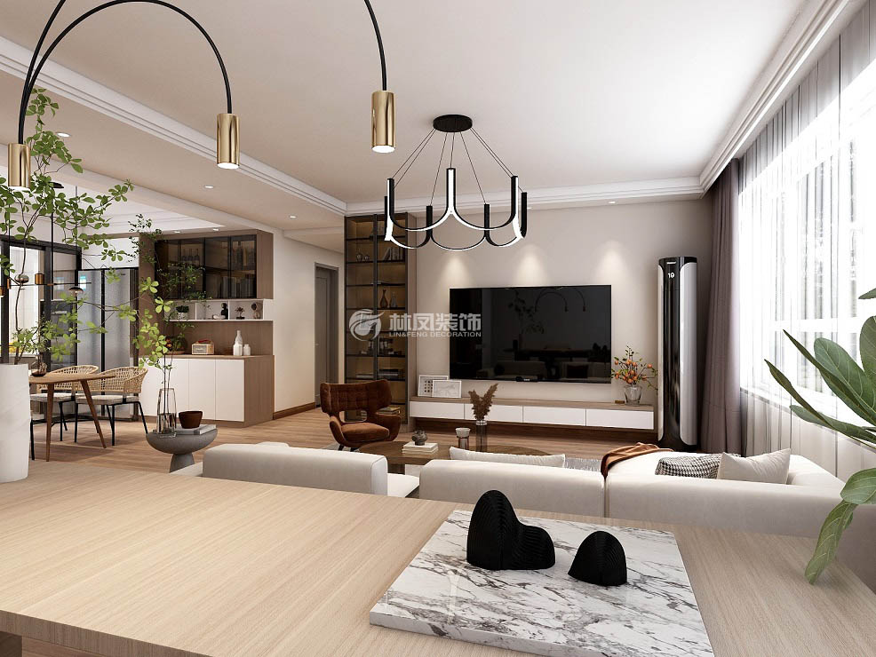 萬錦紅樹灣-127平-現(xiàn)代風(fēng)格-客廳 (2).jpg