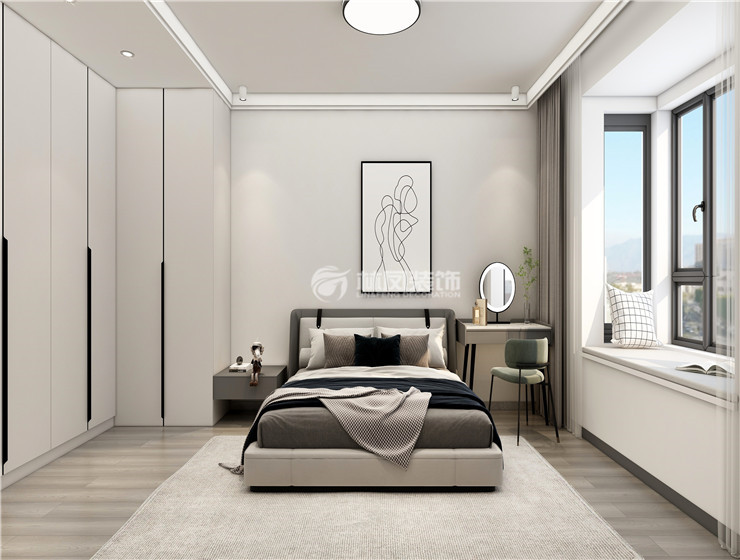 孟凡玉原創設計-圣水苑-主臥室.jpg
