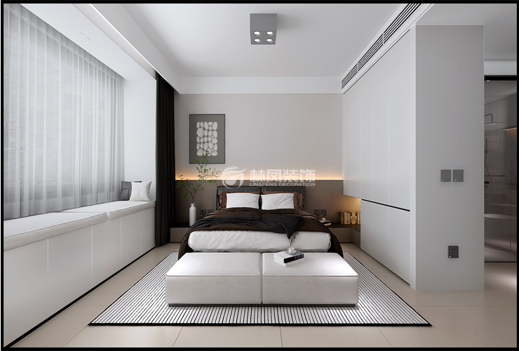 萬科·府前壹號-130平-現代奶油-主臥室.jpg