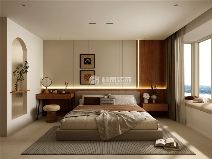 龍湖九里頤和-150平-中古風格-主臥室 (2).jpg