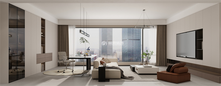 招商公園-135平-現代風格-客廳 (1).jpg
