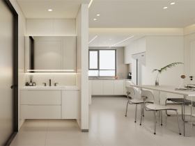 中海璽悅｜現代奶油風格